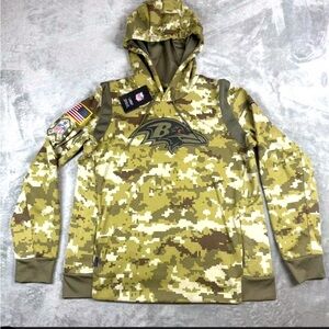 Nike Camo Hoodie Jacket